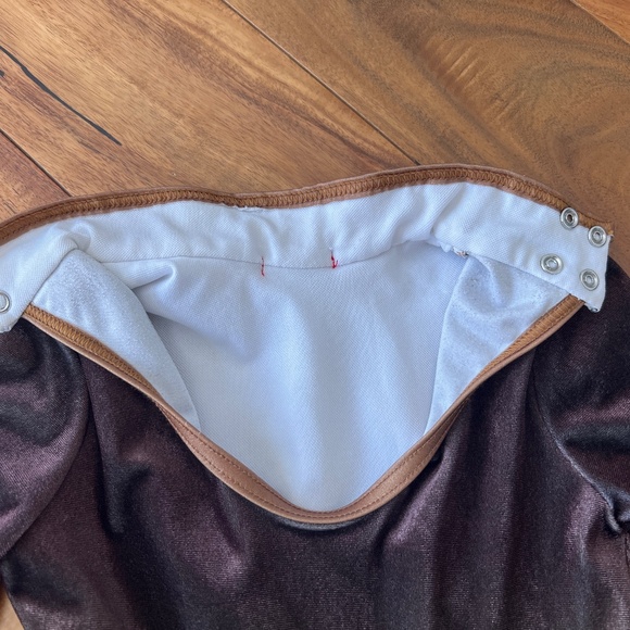 WEISSMAN Run Rudolph Run Dance Ice Skating Costume Size SC Small 6/7 - Picture 8 of 14